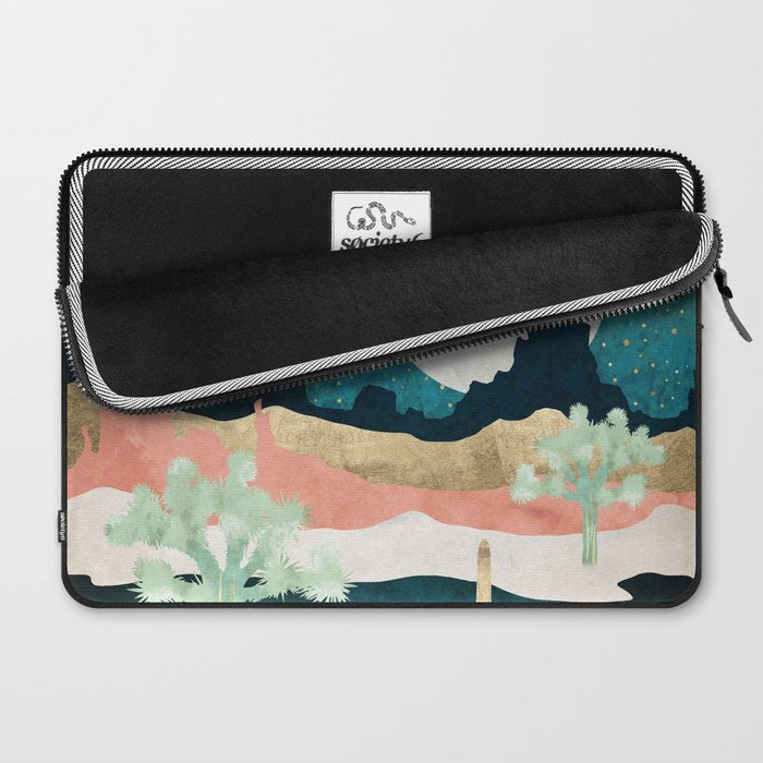 Desert Moon Vista Laptop Sleeve Gallery Image 2