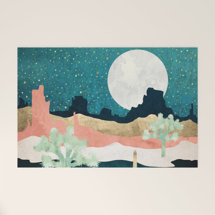 Desert Moon Vista Welcome Mat Gallery Image 1