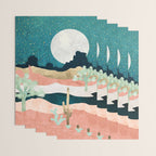 Desert Moon Vista Wrapping Paper Gallery Image 3
