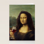 Drunk Lisa Stationery Card Gallery Image 2