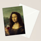 Drunk Lisa Stationery Card Gallery Image 2