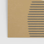 Lines Color Shapes - Green Black Gold Poster Gallery Image 3