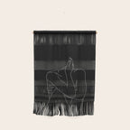 Nude figure illustration - Celina Black Wall Hanging Gallery Image 1
