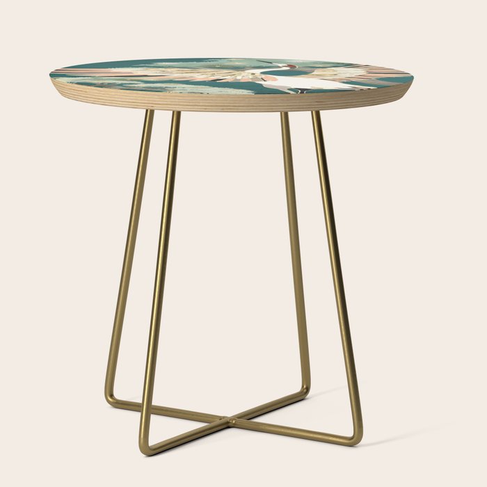 Golden Crane Side Table Gallery Image 1