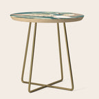 Golden Crane Side Table Gallery Image 1