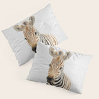 Baby Zebra - Colorful Pillow Sham Gallery Image 3