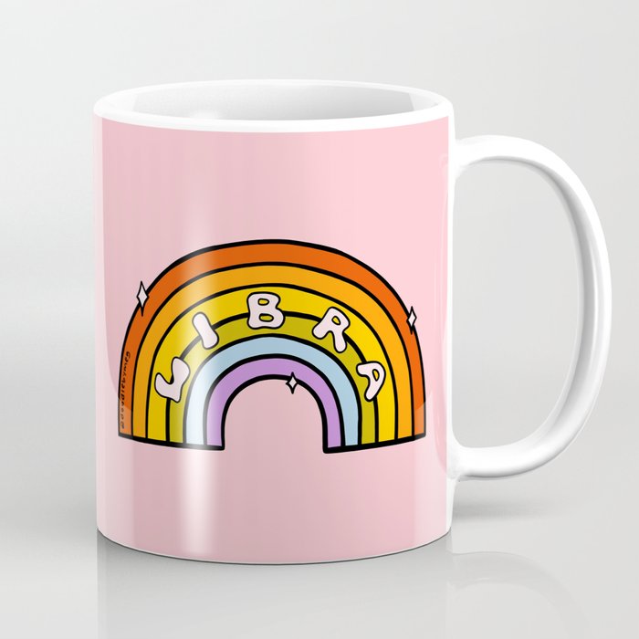 Libra Rainbow Coffee Mug Gallery Image 1