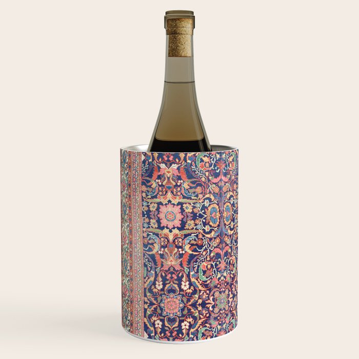 Antique Turkish Kilim Carpet Print 05 Wine Chiller Gallery Image 2