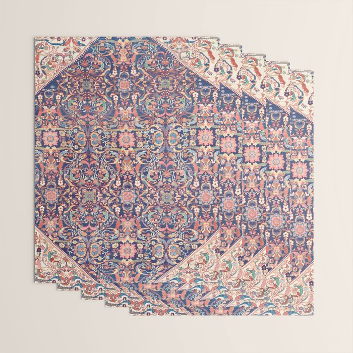 Antique Turkish Kilim Carpet Print 05 Wrapping Paper Gallery Image 3