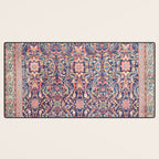 Antique Turkish Kilim Carpet Print 05 Desk Mat Gallery Image 3