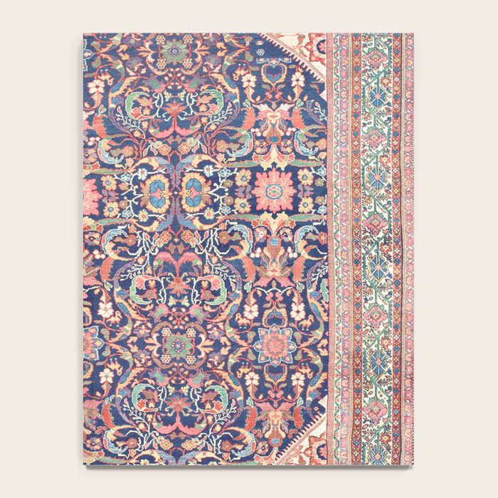 Antique Turkish Kilim Carpet Print 05 Notebook Gallery Image 4