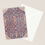 Antique Turkish Kilim Carpet Print 05 Stationery Card Gallery Image 2
