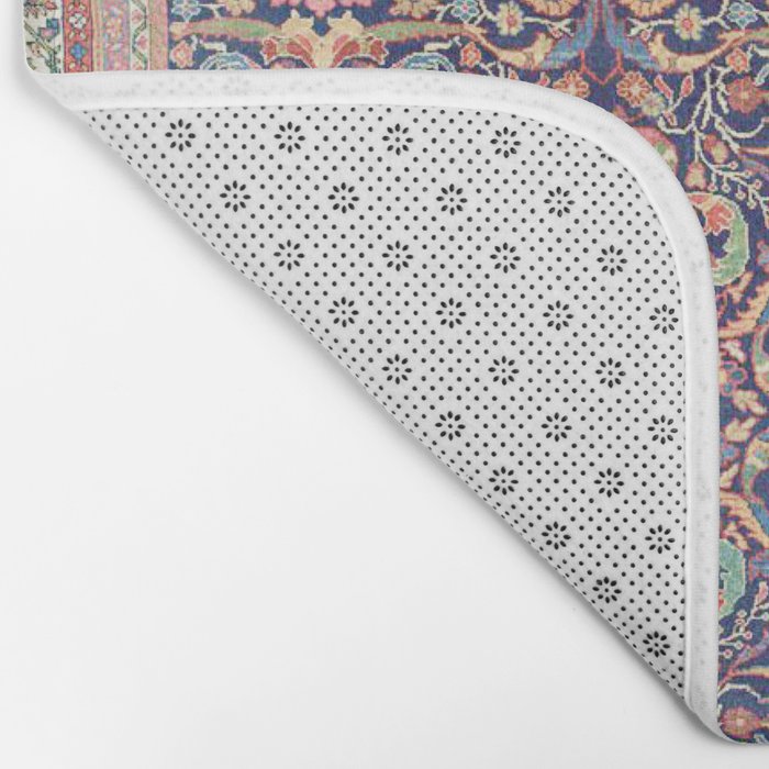 Antique Turkish Kilim Carpet Print 05 Bath Mat Gallery Image 2