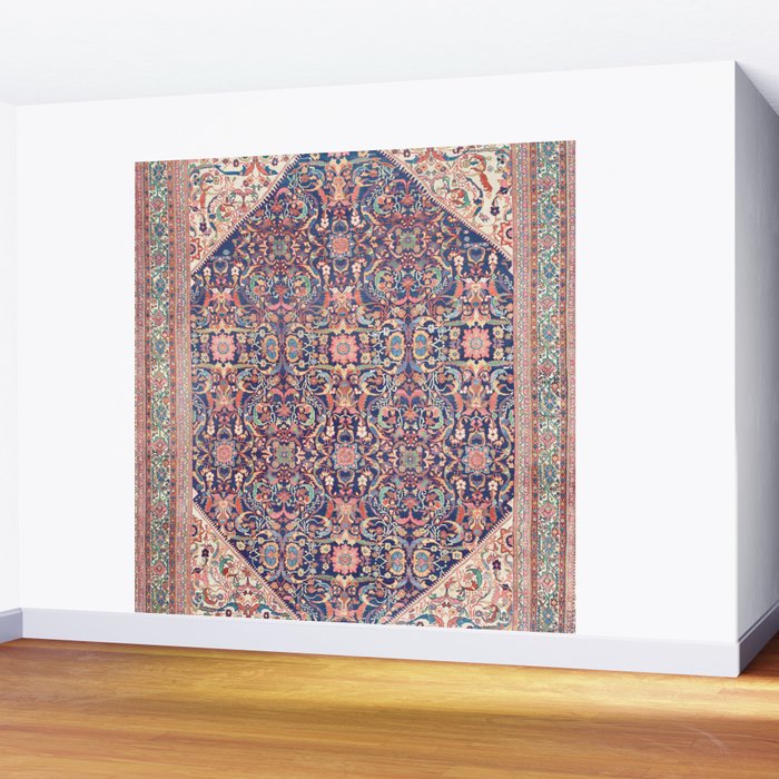 Antique Turkish Kilim Carpet Print 05 Wall Mural Gallery Image 2