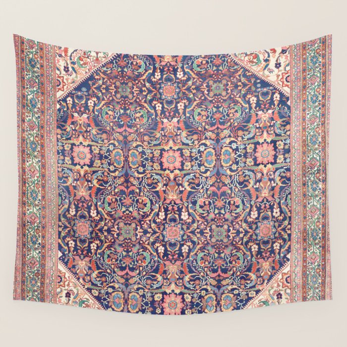 Antique Turkish Kilim Carpet Print 05 Wall Tapestry Gallery Image 4