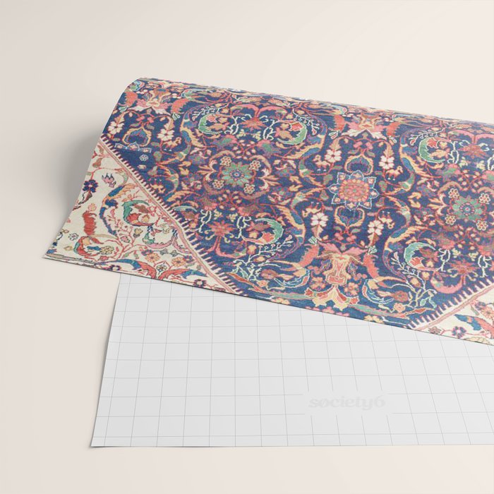 Antique Turkish Kilim Carpet Print 05 Wrapping Paper Gallery Image 2