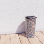 Antique Turkish Kilim Carpet Print 05 Travel Mug Gallery Image 4