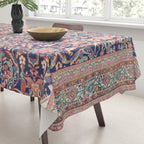 Antique Turkish Kilim Carpet Print 05 Tablecloth Gallery Image 3