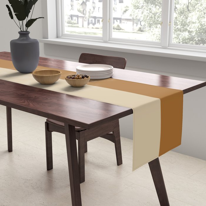 Color Block Abstract VII Table Runner Gallery Image 2