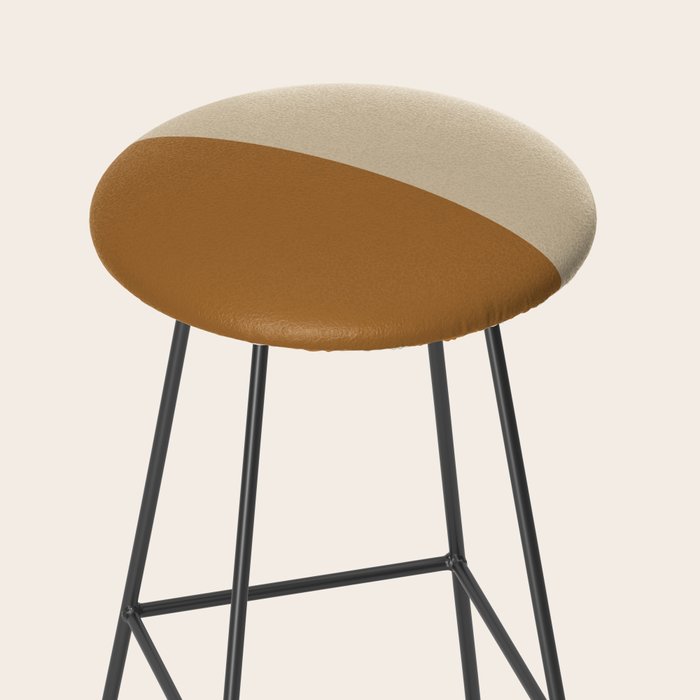 Color Block Abstract VII Stool Gallery Image 2