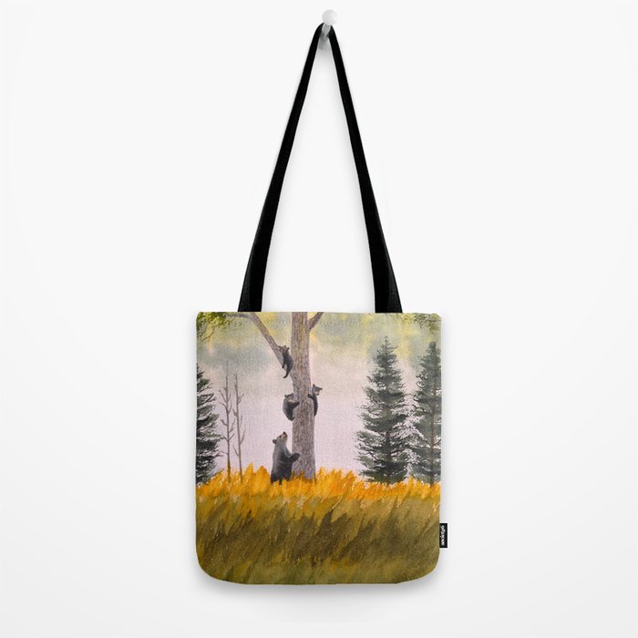 Bears In The Blue Ridge Mountains Tote Bag Gallery Image 2