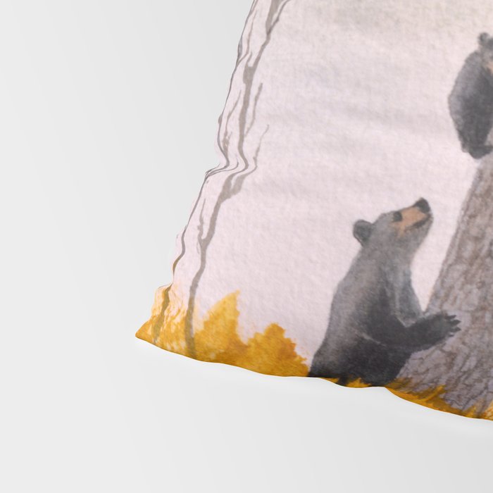 Bears In The Blue Ridge Mountains Pillow Sham Gallery Image 4