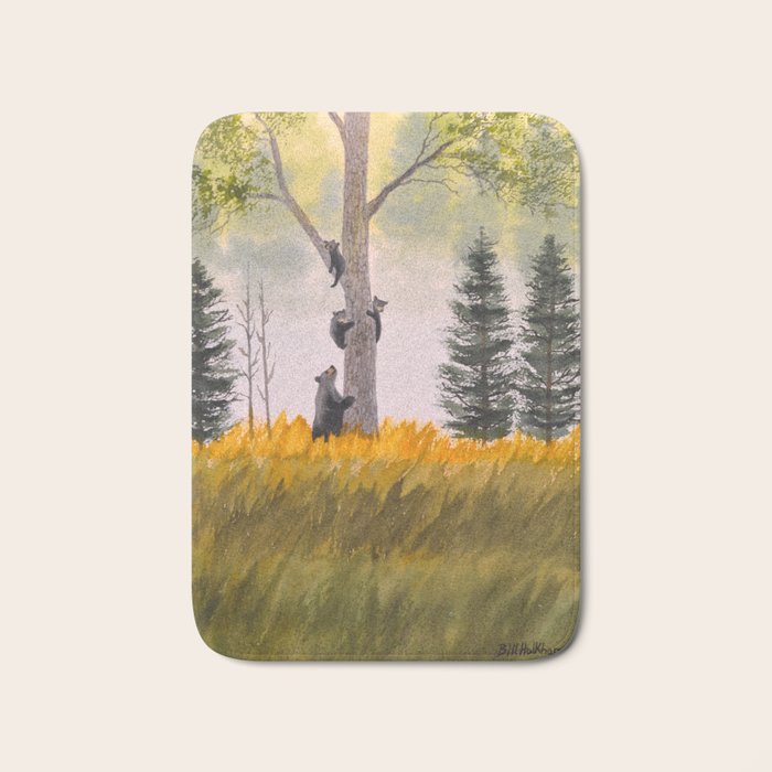 Bears In The Blue Ridge Mountains Bath Mat Gallery Image 1