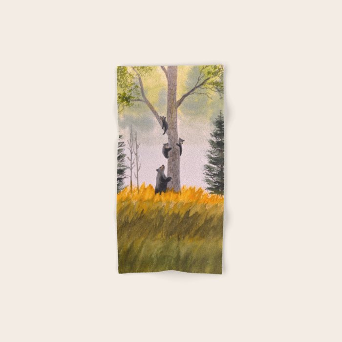 Bears In The Blue Ridge Mountains Bath Towel Gallery Image 1