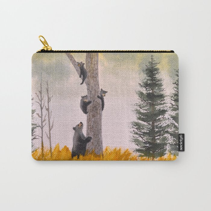 Bears In The Blue Ridge Mountains Carry All Pouch Gallery Image 1