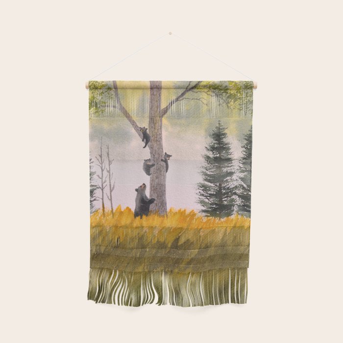 Bears In The Blue Ridge Mountains Wall Hanging Gallery Image 1