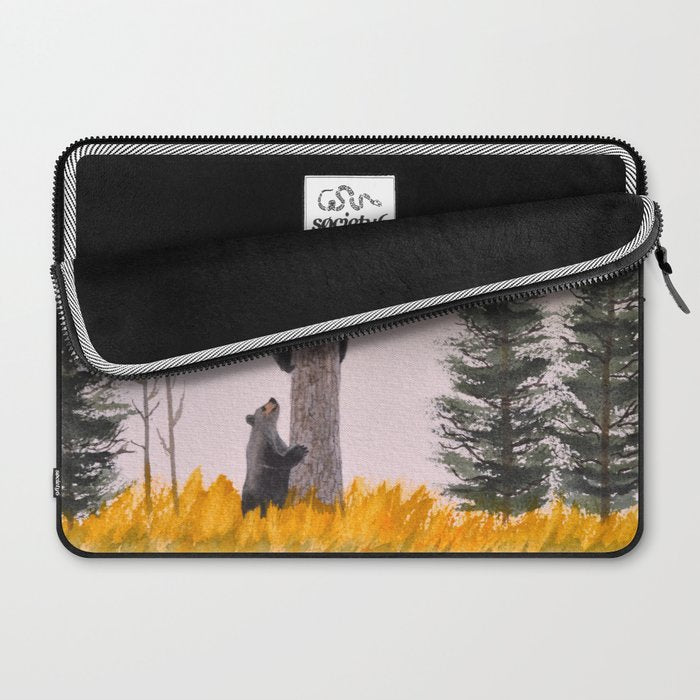 Bears In The Blue Ridge Mountains Laptop Sleeve Gallery Image 2