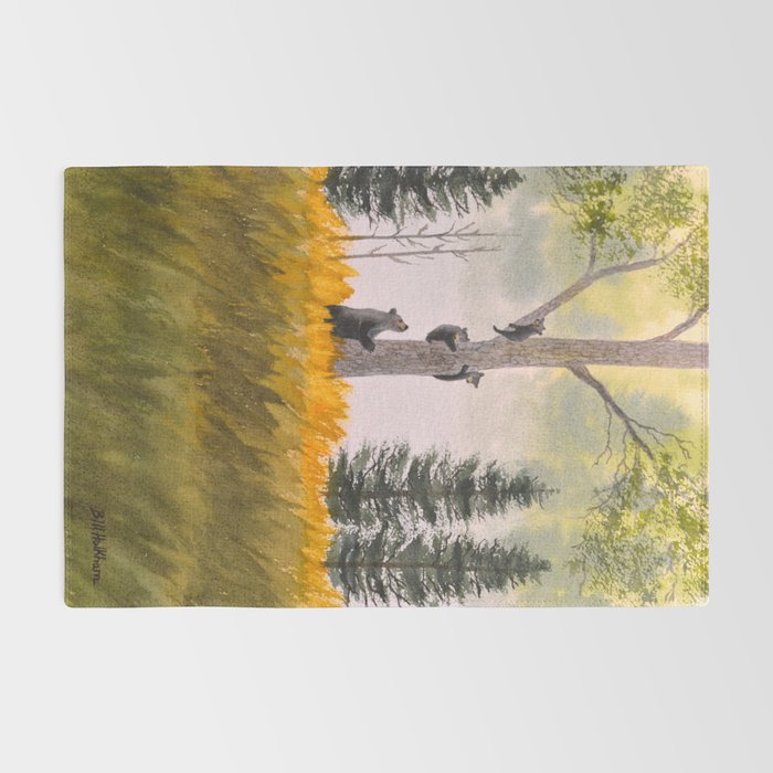 Bears In The Blue Ridge Mountains Rug Gallery Image 2
