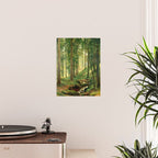 Ivan Shishkin "Stream in the Forest (On the Hillside)" Poster Gallery Image 2