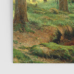 Ivan Shishkin "Stream in the Forest (On the Hillside)" Poster Gallery Image 3