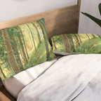 Ivan Shishkin "Stream in the Forest (On the Hillside)" Pillow Sham Gallery Image 2