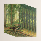 Ivan Shishkin "Stream in the Forest (On the Hillside)" Wrapping Paper Gallery Image 3