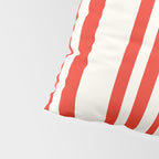 Classic Stripes I - Red & White Candy Cane Pillow Sham Gallery Image 4