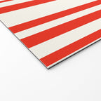 Classic Stripes I - Red & White Candy Cane Welcome Mat Gallery Image 2
