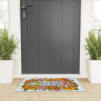 Cancer Flowers Welcome Mat Gallery Image 3