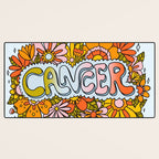 Cancer Flowers Desk Mat Gallery Image 3