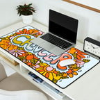 Cancer Flowers Desk Mat Gallery Image 2