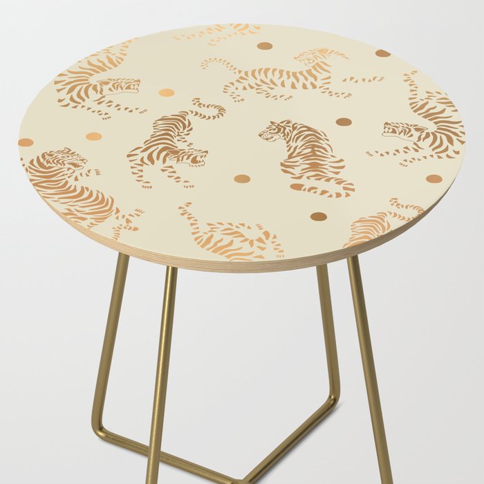 Golden Tigers III Side Table Gallery Image 2