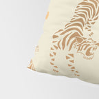 Golden Tigers III Pillow Sham Gallery Image 4
