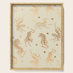 Golden Tigers III Serving Tray Gallery Image 1