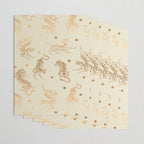 Golden Tigers III Wrapping Paper Gallery Image 3