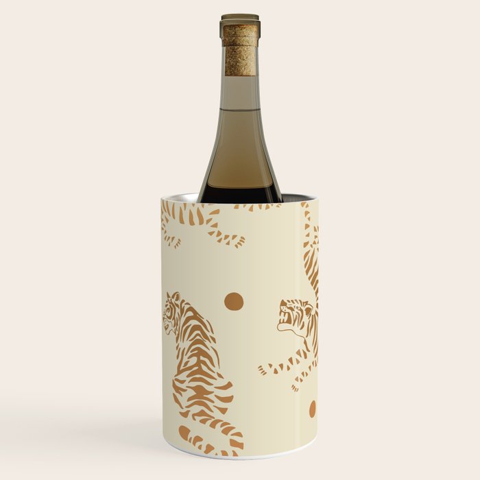 Golden Tigers III Wine Chiller Gallery Image 3
