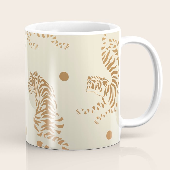 Golden Tigers III Coffee Mug Gallery Image 1