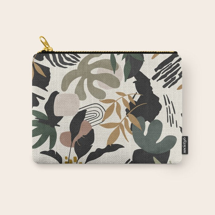 Modern simple jungle 52 Carry All Pouch Gallery Image 1