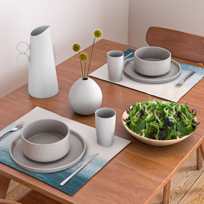 Ocean Fog Placemat Gallery Image 2