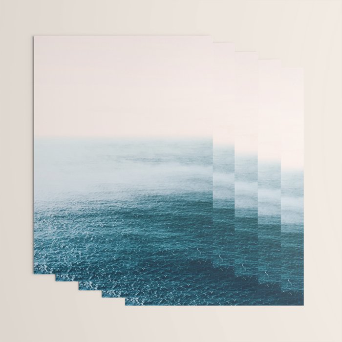 Ocean Fog Wrapping Paper Gallery Image 3